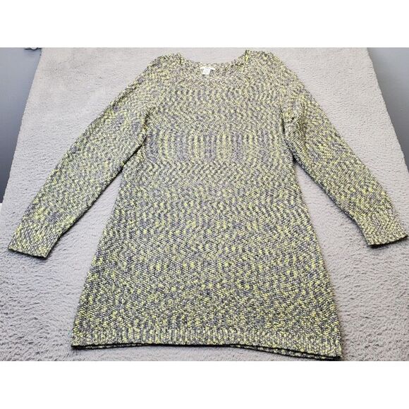 Bar III Sweater Dress Women XL Multi Knit Long Sleeve Crew Neck Stretch Pullover - Picture 1 of 6